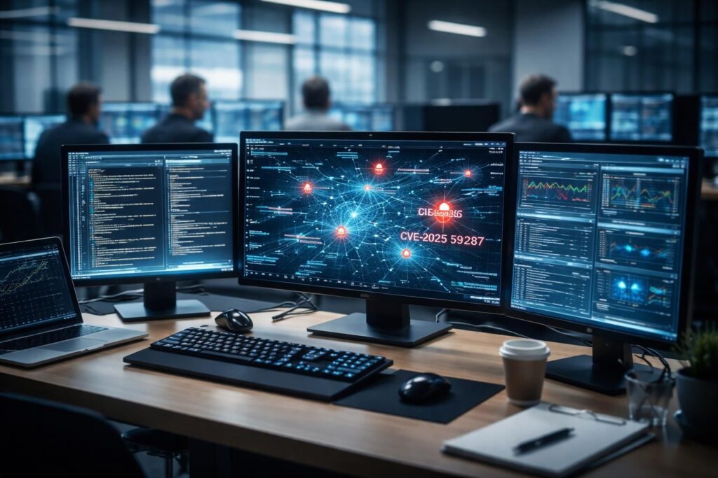 découvrez les vulnérabilités critiques liées à la cve-2025-59287 et comprenez comment elles peuvent compromettre la sécurité des systèmes d’entreprise. informez-vous sur les risques et les mesures de protection indispensables.