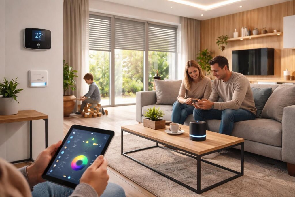 découvrez comment un exemple de domotique illustre la manière dont la maison connectée révolutionne notre quotidien en apportant confort, sécurité et efficacité énergétique.