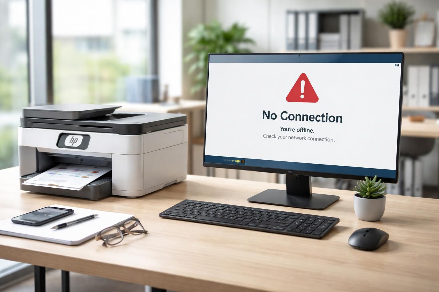 découvrez comment résoudre rapidement le problème d'imprimante hp hors connexion avec nos solutions simples pour rétablir la connexion et reprendre vos impressions sans délai.